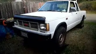 Замена рулевой сошки на GMC S15 первого поколения 4x4.