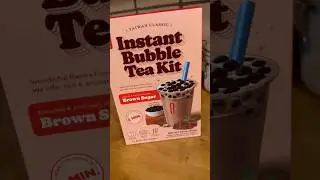 Instant Boba Tea 🧋 Kit from Five Below #bobatea #asmr #fivebelow