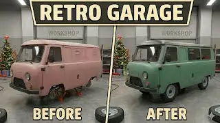 Restoring a DESTROYED School Bus! 🚌😱 (Retro Garage Full Rebuild)