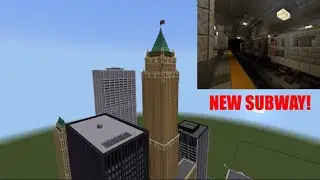The Whitehall Building + New subway and city expansion! - Minecraft Skyscrapers