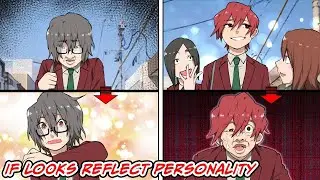 We ate pills that make appearance reflect personality&hellip; A handsome bully ate the pill&hellip; [Manga dub]