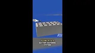 How the Flow-Rite Battery Watering System Works