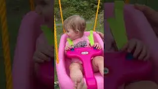 Kathleen got a little tikes swing, she loves it! Want one?   