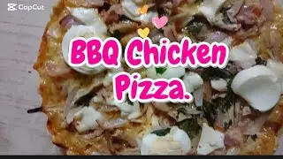 🍕Chicken BBQ Pizza &ndash; Easy Homemade Recipe