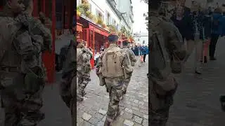 Patrouille Sentinelle &agrave; Montmartre