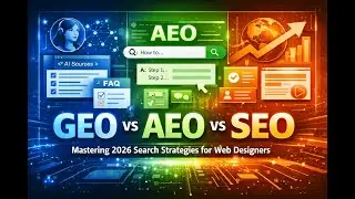 GEO vs AEO vs SEO: 2026 Web Design Search Strategy