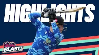 Alsop’s Runs Sets Up Tight Clash! | Hampshire v Sussex - Highlights | Vitality Blast 2024