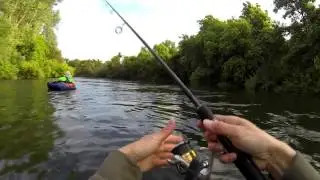 Brad Lockwood Tubing the Stanislaus River 04/26/14