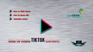TikTok Effect Cursor and Change Mouse Cursor Coreldraw X7 Tutorial