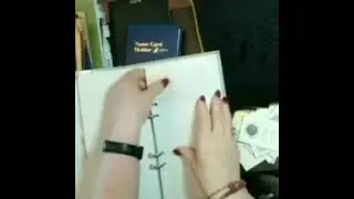 ASMR/Recorded quieter/Business card sorting... /No Talking /