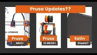 Prusa Mini+ and Prusa i3 MK3S+ - Z3DP News and Updates