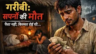 गरीबी और सपनों की मौत | एक गरीब की दर्दनाक कहानी | Motivational story of poor man 😢