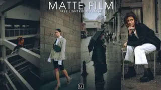 Matte Film Preset | Lightroom Mobile Preset Free DNG | Matte preset | Film preset | lightroom preset