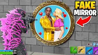 Прячьтесь в стенах, чтобы поймать золотоискателя на мошенничестве! (Fortnite)