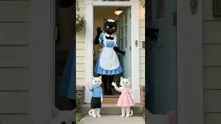 #cat video #animation bhilai wala #cute #funny #cartoon #catstory #aianimation #sadshorts #catstorie
