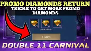 BUG PROMO DIAMONDS | USING THIS SECRET TRICKS | 2022 PROMO DIAMONDS | MOONTON IS VERY HAPPY