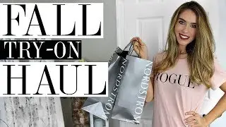 FALL TRY ON CLOTHING HAUL | Nordstrom, Express, Uniqlo, etc! | Shea Whitney