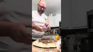 Homemade pizza. The best Mexican pizza you can make at home.
