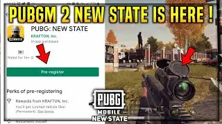 PUBGM 2 NEW STATE | KRAFTON GAMES | #PUBG2 | 1080 | BEST GRAPHICS | New cars | Futuristic Look