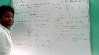 B. Sc Phy Sem 4 : Relation between Group velocity and Phase velocity