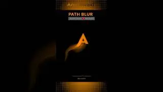 Animate Text Like a Pro: Mastering Path Blur in Photoshop! ✨🖌️