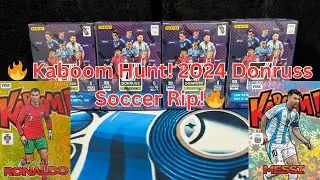 🎯 2024 Donruss Soccer Blaster Box Rip! Chasing KABOOMS & Numbered Hits! ⚽🔥
