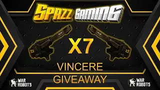 🔴 WAR ROBOTS [WR]  | GIVEAWAY VINCERE X 7 | #WRwinVincere