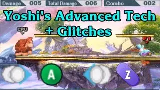 Yoshi Glitches and Advanced Techniques [Super Smash Bros 4 3DS]