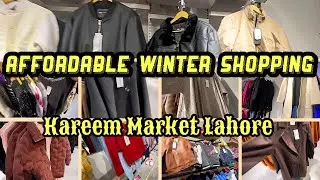 Affordable Winter Shopping Haul||Kareem Market Lahore||70% Sale in Breakout@sabvlogbysabeehjafri