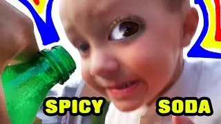 FGTEEV Chase drinks Spicy Soda