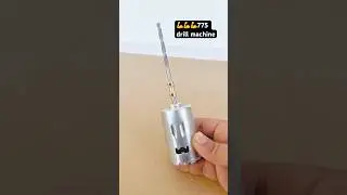 Powerful drill machine . RS 775 dc motor . #dcmotor
