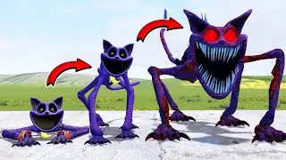 EVOLUTION OF NAPPY CAT BOSSES VS GARTEN OF BANBAN IN GARRY'S MOD!