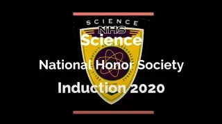 Science National Honor Society  Induction 2020