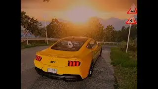 Driving around Italy in a Ford Mustang GT in BeamNG.Drive