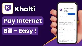 How to Pay Internet Bill with Khalti App