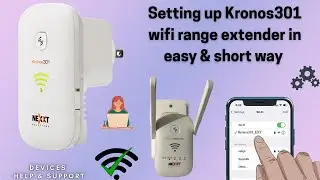 Ultimate guide to setup the Kronos301 wifi range extender | Kronos301 wifi extender configuration