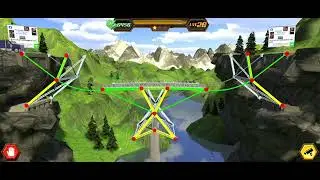 Bridge builder video game 🌉 got pissed 😡 help me 