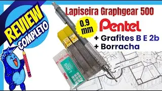 Lapiseira Graphgear 500 0.9 Mm - [ Vale Apena? ] An&aacute;lise Completa