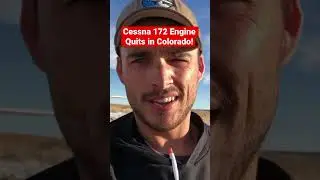 Engine FAILURE in a Cessna 172! #shorts #cessna #pilot #airplane