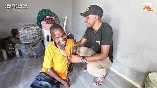 Severino Chavano baba Evelyn handed over his house gift by @sainttv0321