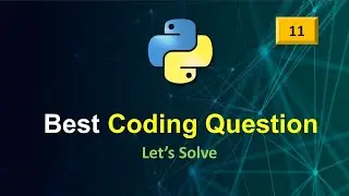 Coding Question Asked in MNC | Python Interview Questions and Answers | Placement Preparation