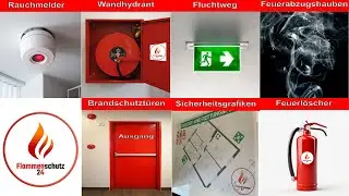 🔥 Br&auml;nde verursachen Milliarden Sch&auml;den🧯 Brandschutz mit Flammenschutz-24