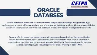 Why Do Companies Use Oracle Databases?
