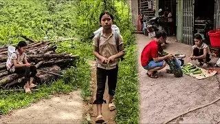 Orphan Girl&rsquo;s Struggle Picking Melons & Vegetables to Survive and Sell