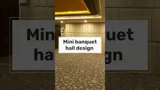 Banquet hall design #construction #trendingshorts #interiordesign #design #shortsvideo #shortsviral