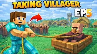 &ldquo;Villager Ko Boat Me Le Aaya 😱 | Minecraft  duo Survival EP 5&rdquo; 