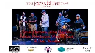 The Blues with Alan Haynes & Jackie Newhouse. Concert and masterclass Texas Jazz and Blues camp 2025