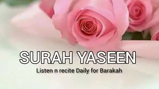 Surah Yaseen سورة يس | Emotional Healing Recitation with Calm Lofi Voice With English Translation|
