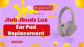 How To Replace Jlab Jbuds Lux Ear Pads, Jbuds Lux ANC | DIY Repair TUTORIAL