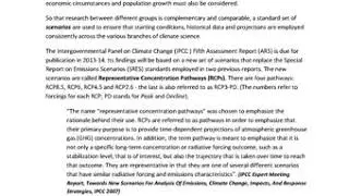 Beginners guide for RCP: IPCC AR5 Cimate change